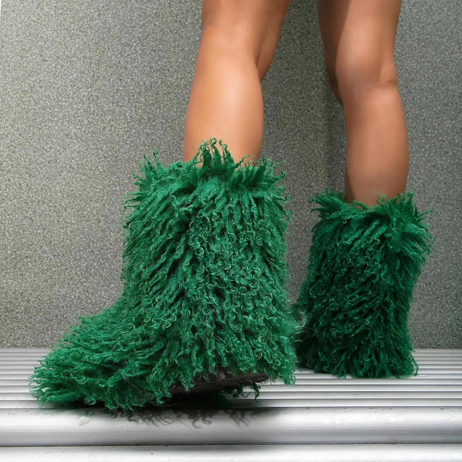 Fluffy Boots