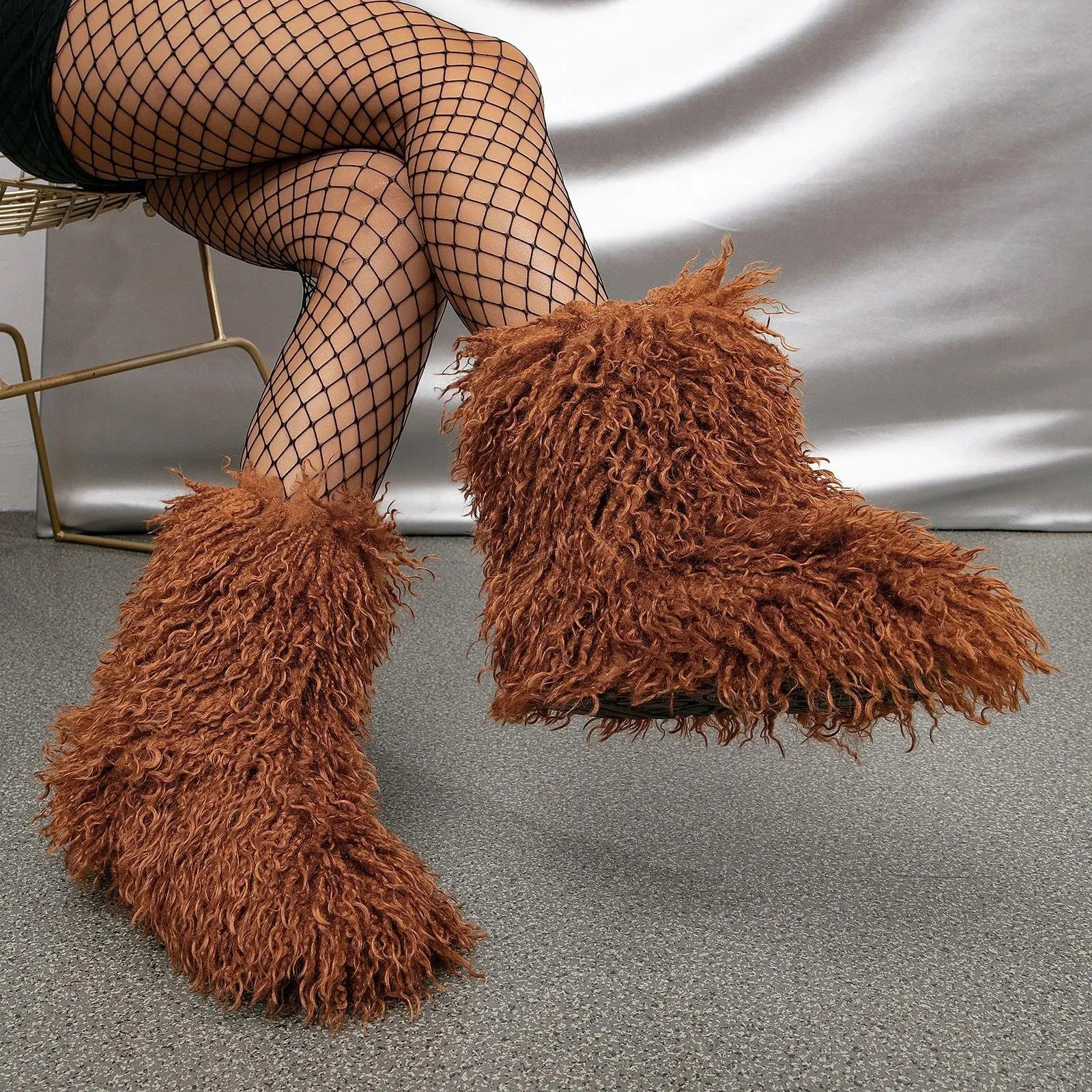 Fluffy Boots