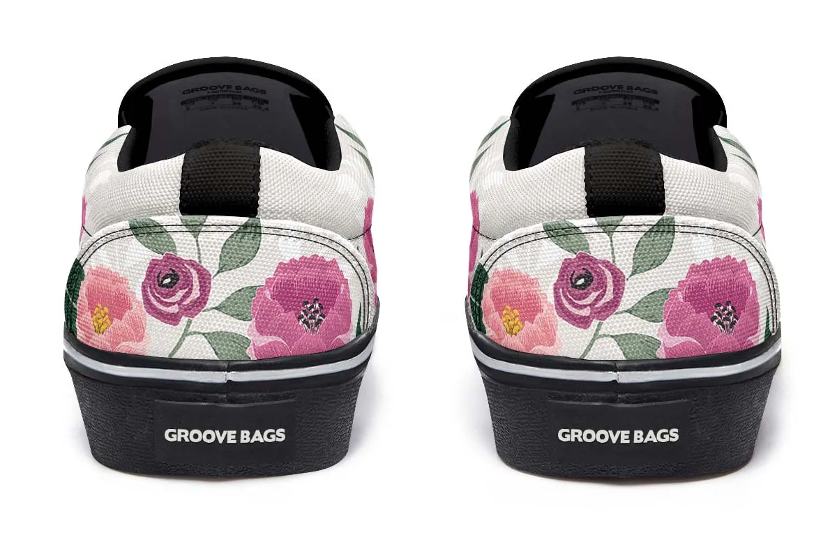 Football Mom Slip-On Shoes