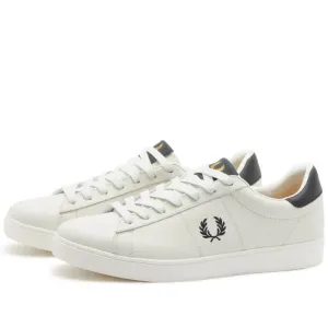 Fred Perry Spencer Leather Sneakers, Porcelain and Navy