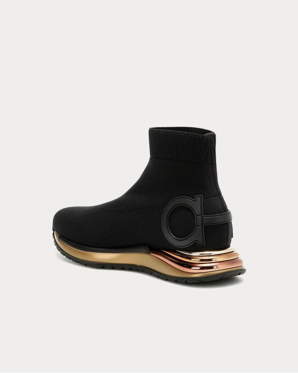 Gardena sock Black high top Sneakers
