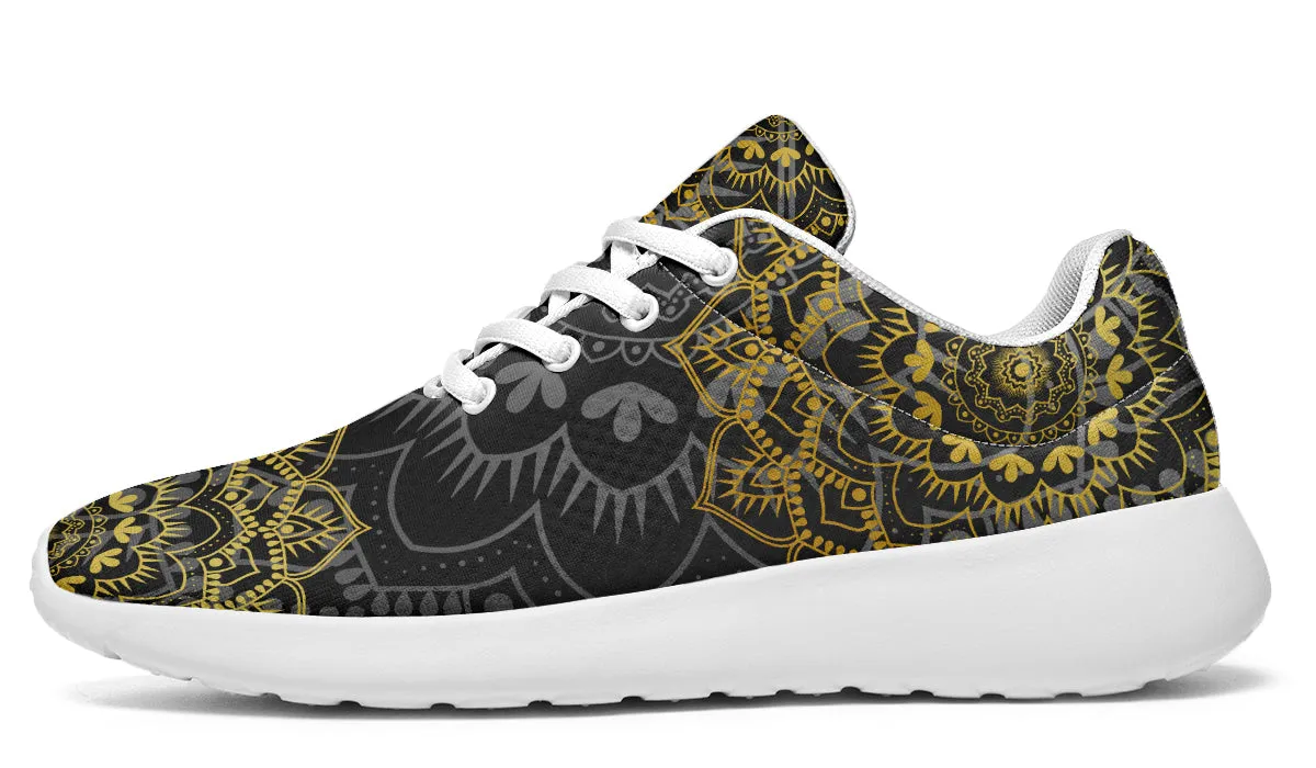 Golden Mandala Sneakers