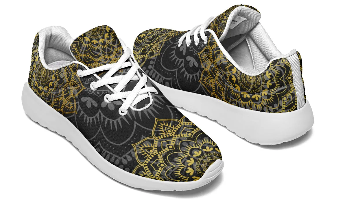 Golden Mandala Sneakers