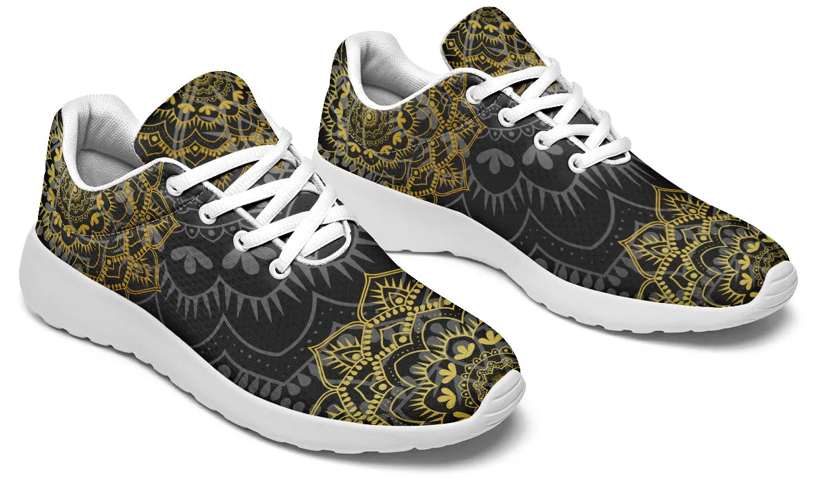 Golden Mandala Sneakers