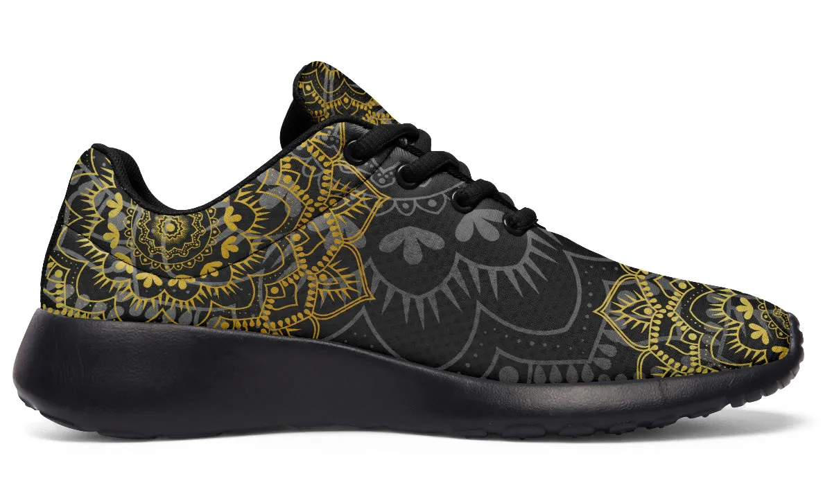 Golden Mandala Sneakers