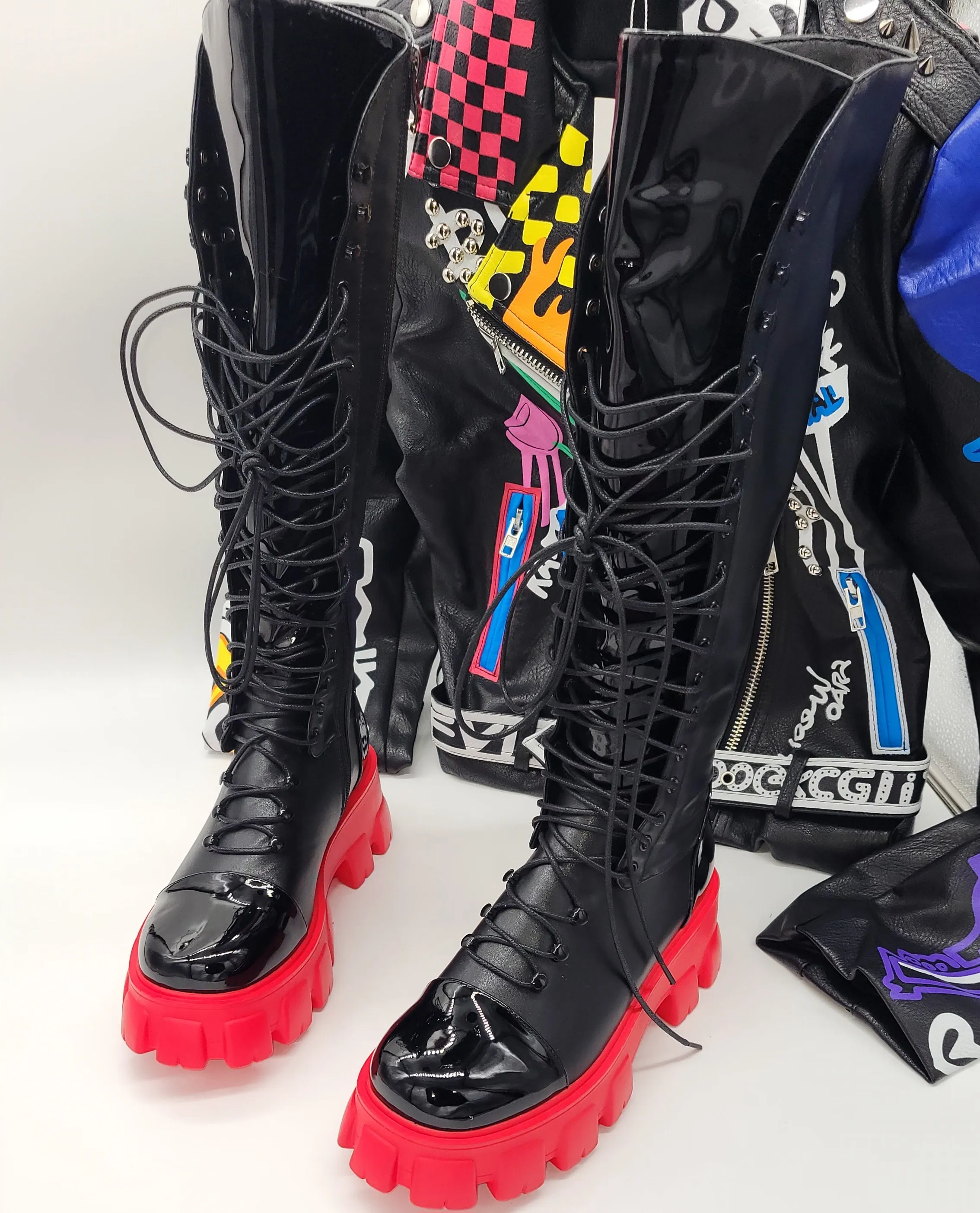 Goth Beauty (Below the knee length)