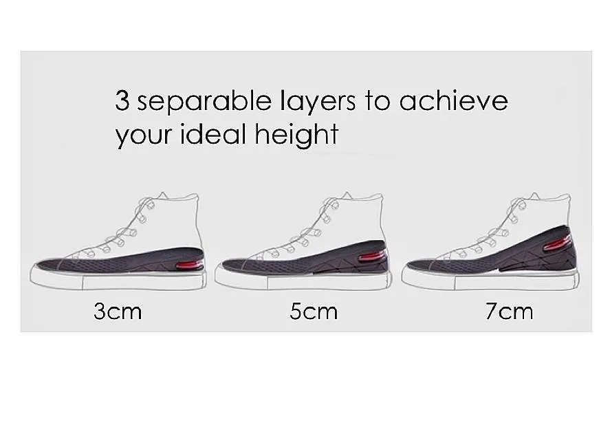 Height Increase Air Cushion Insole