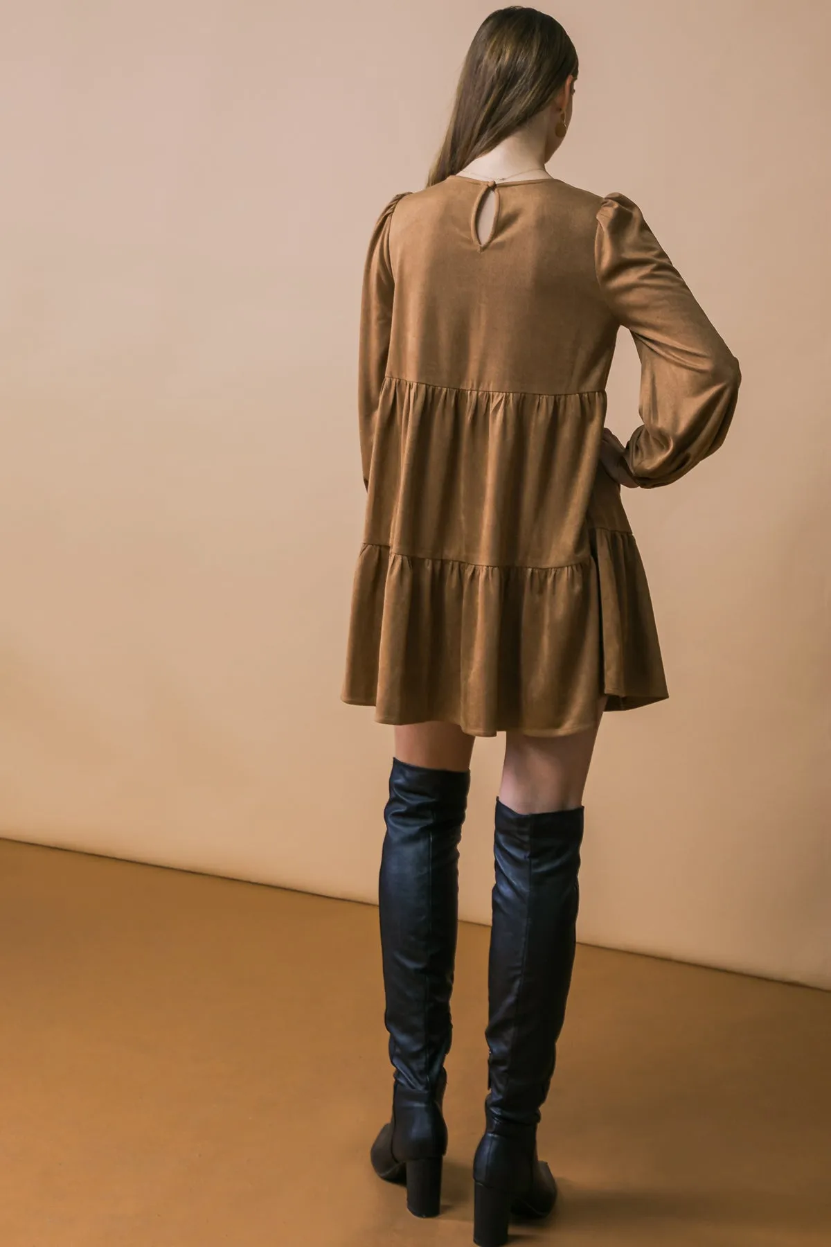 I HELD THE LAST OF AUTUMN MINI DRESS