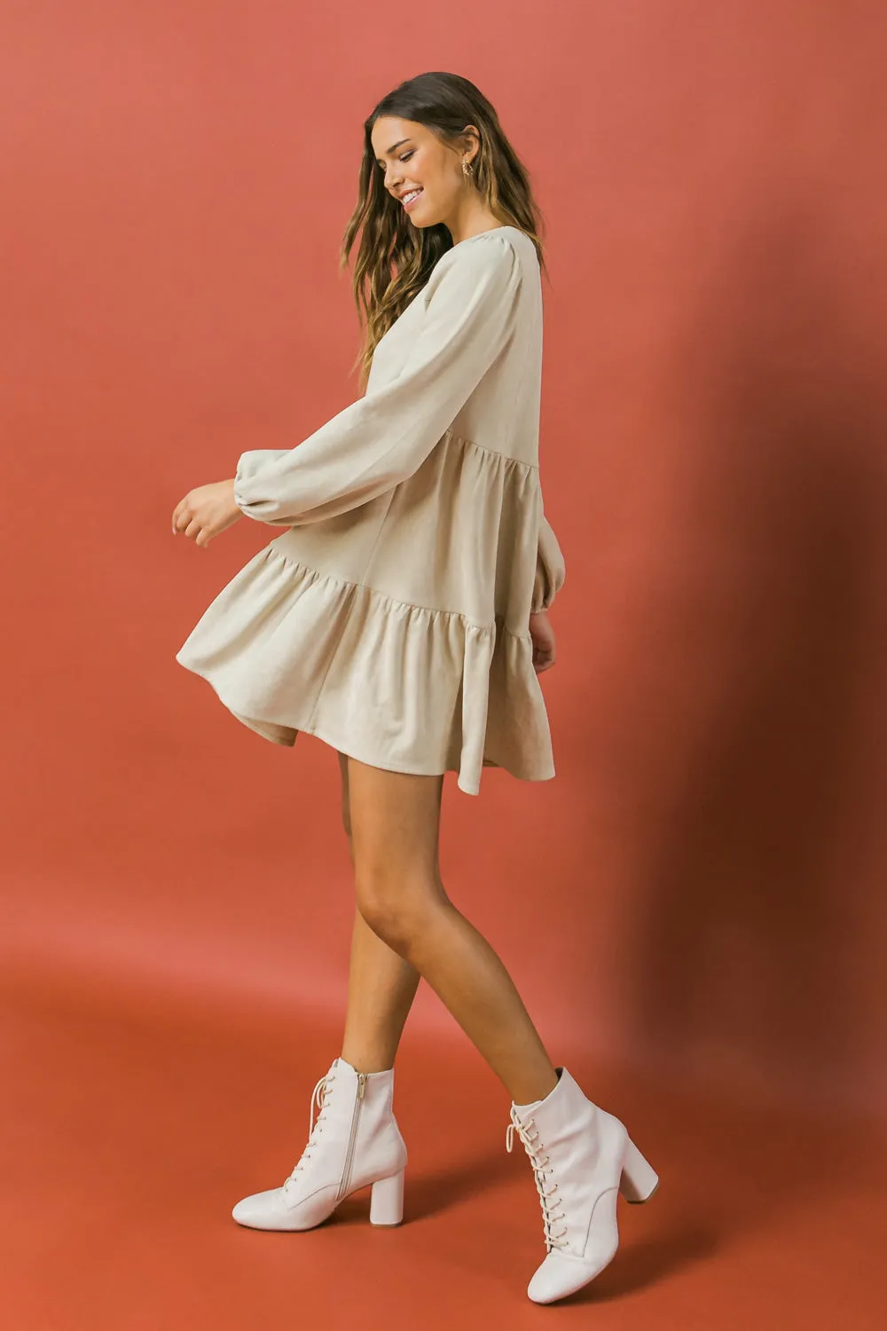 I HELD THE LAST OF AUTUMN MINI DRESS