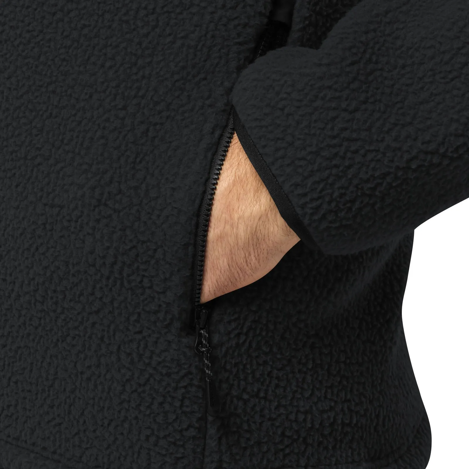 Jack Wolfskin Mens Kammweg Pile Full Zip High Neck Fleece