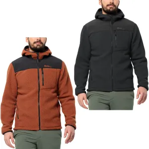 Jack Wolfskin Mens Kammweg Pile Full Zip High Neck Fleece