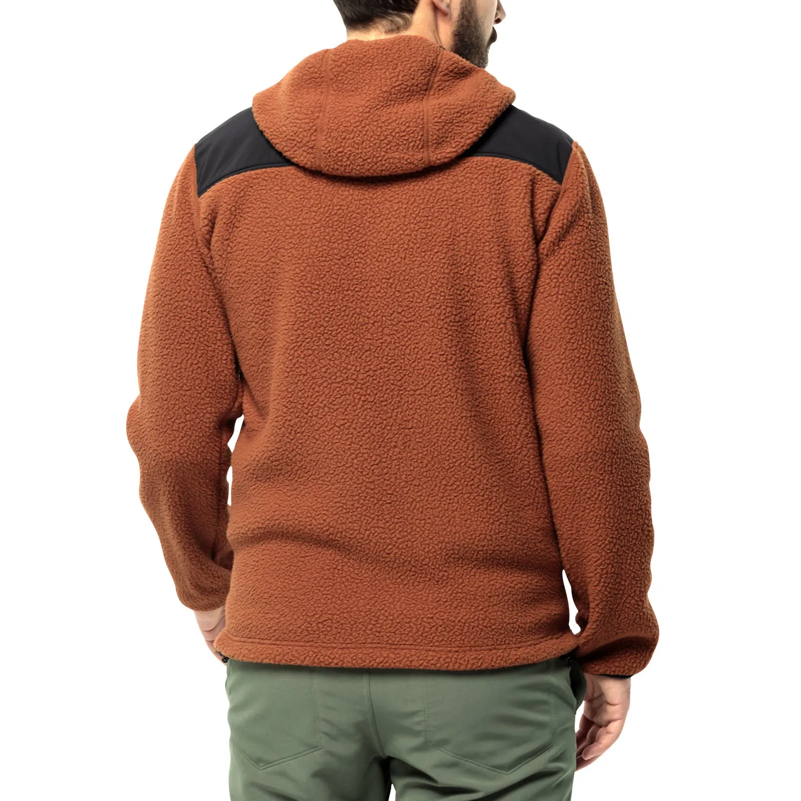 Jack Wolfskin Mens Kammweg Pile Full Zip High Neck Fleece