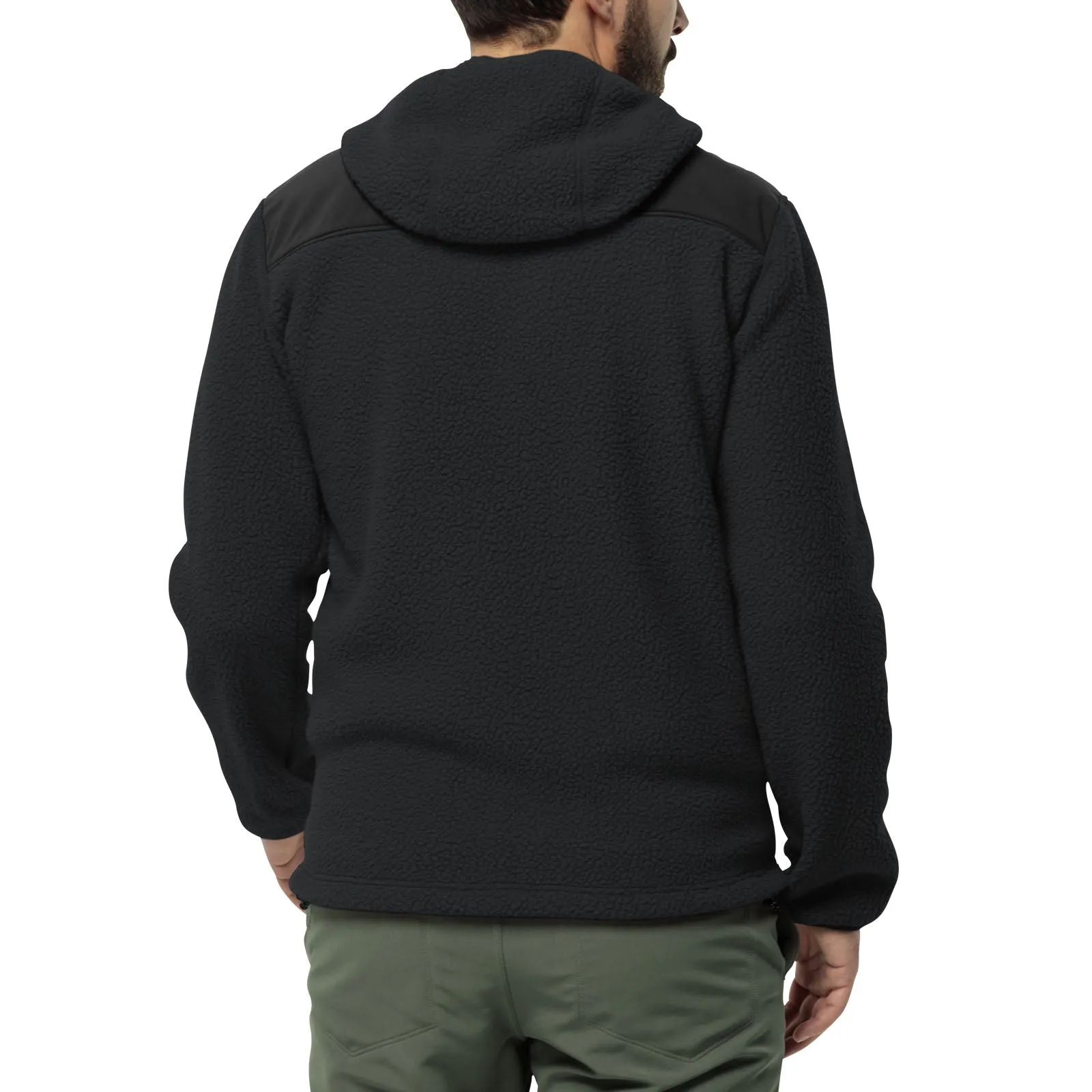 Jack Wolfskin Mens Kammweg Pile Full Zip High Neck Fleece