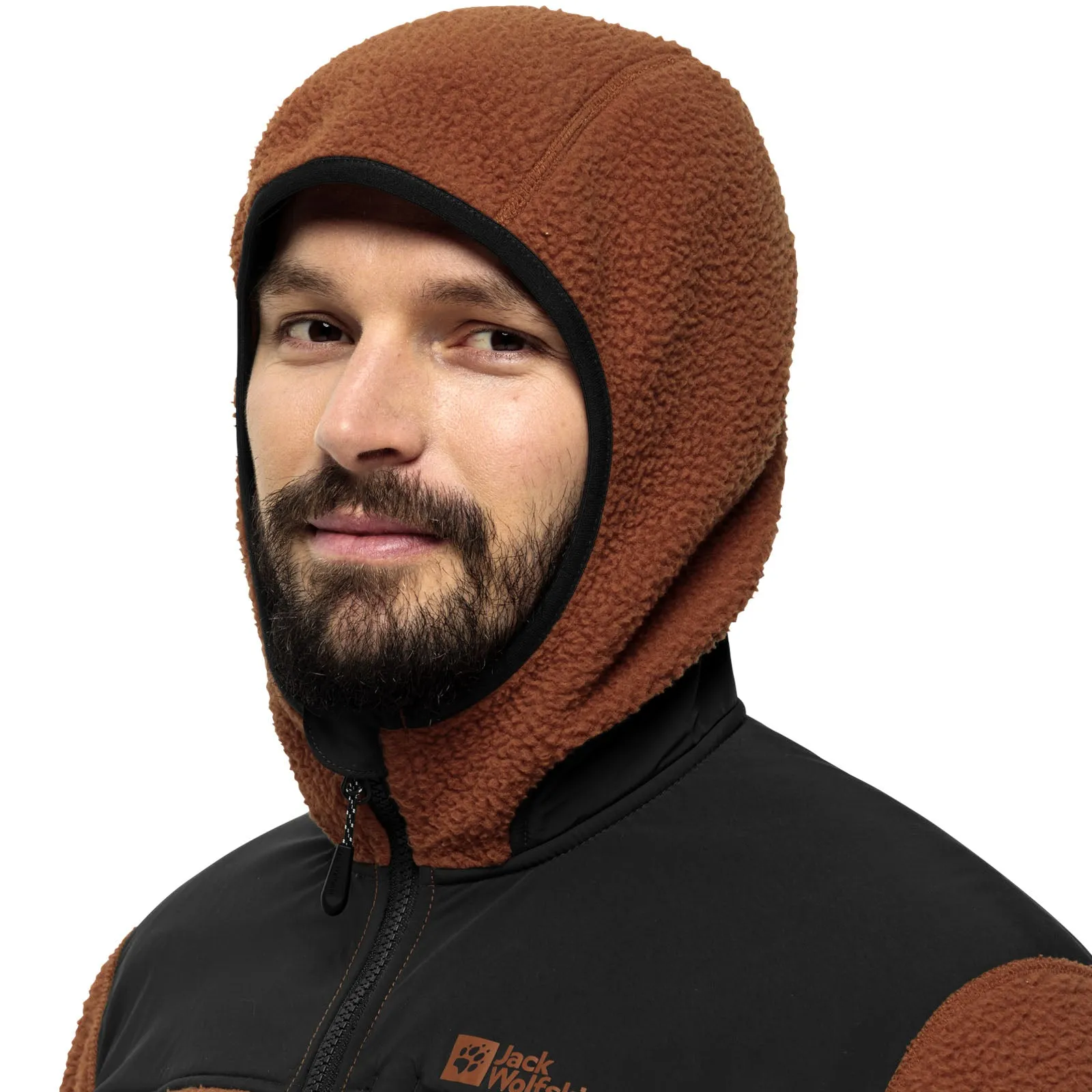 Jack Wolfskin Mens Kammweg Pile Full Zip High Neck Fleece