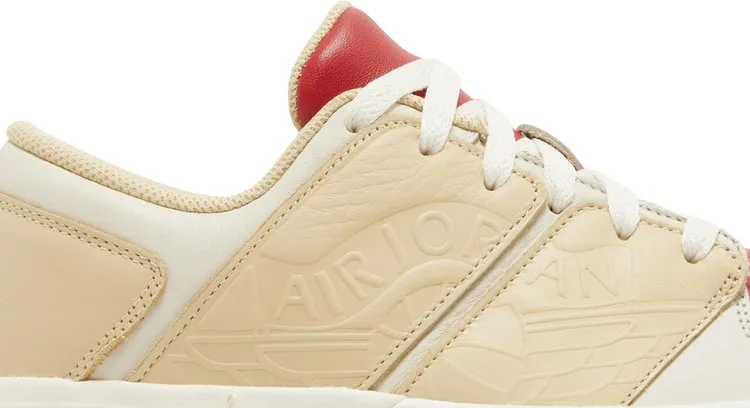 Jayson Tatum x Jordan Nu Retro 1 Low Fresh Ink Sneakers, Red
