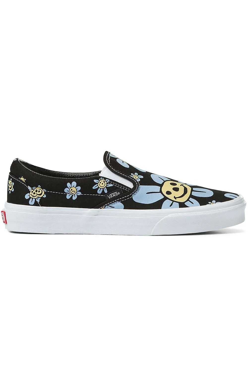 (Jmhy23) Classic Slip On Shoes   Trippy Green Floral