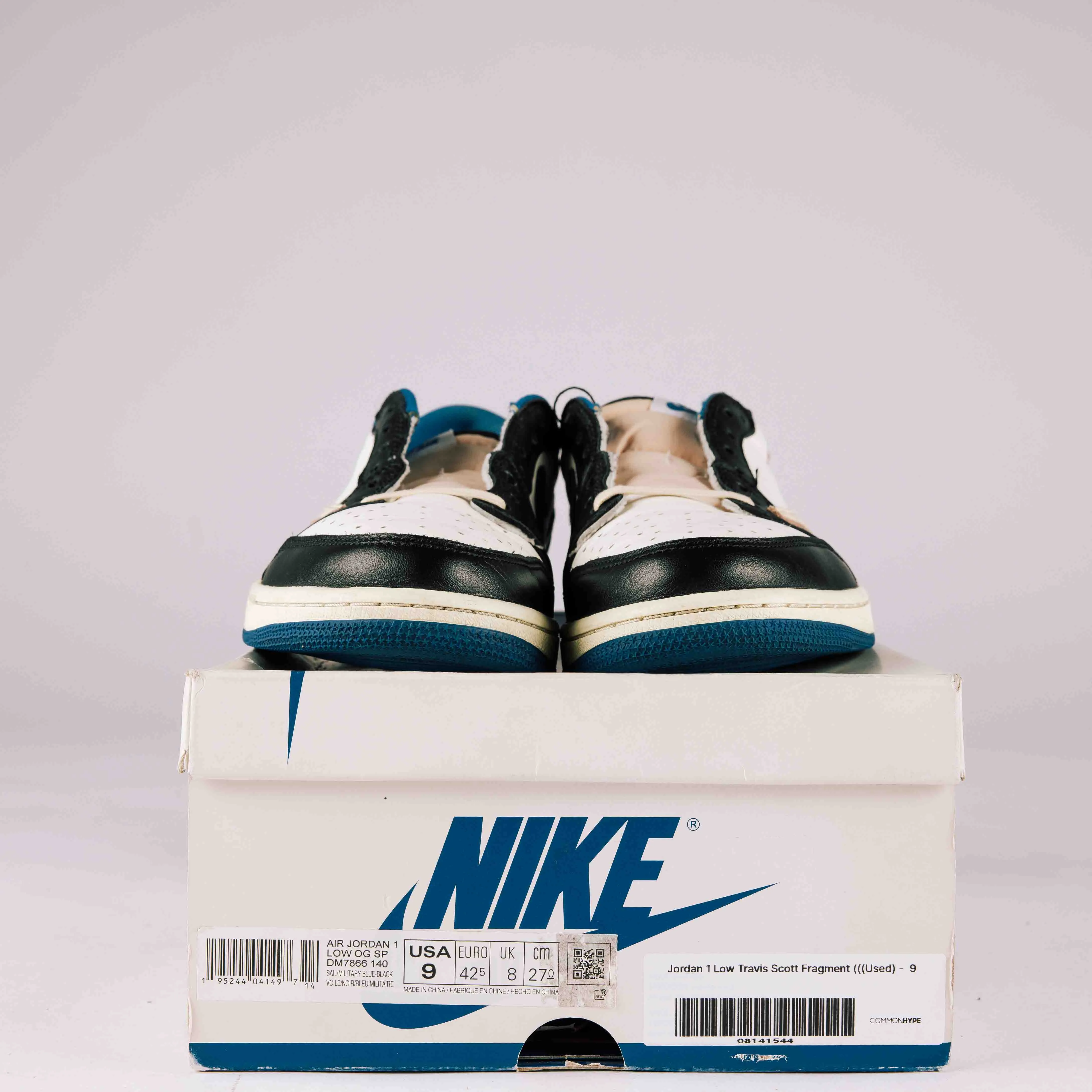 Jordan 1 Low Travis Scott Fragment - Used - 0116