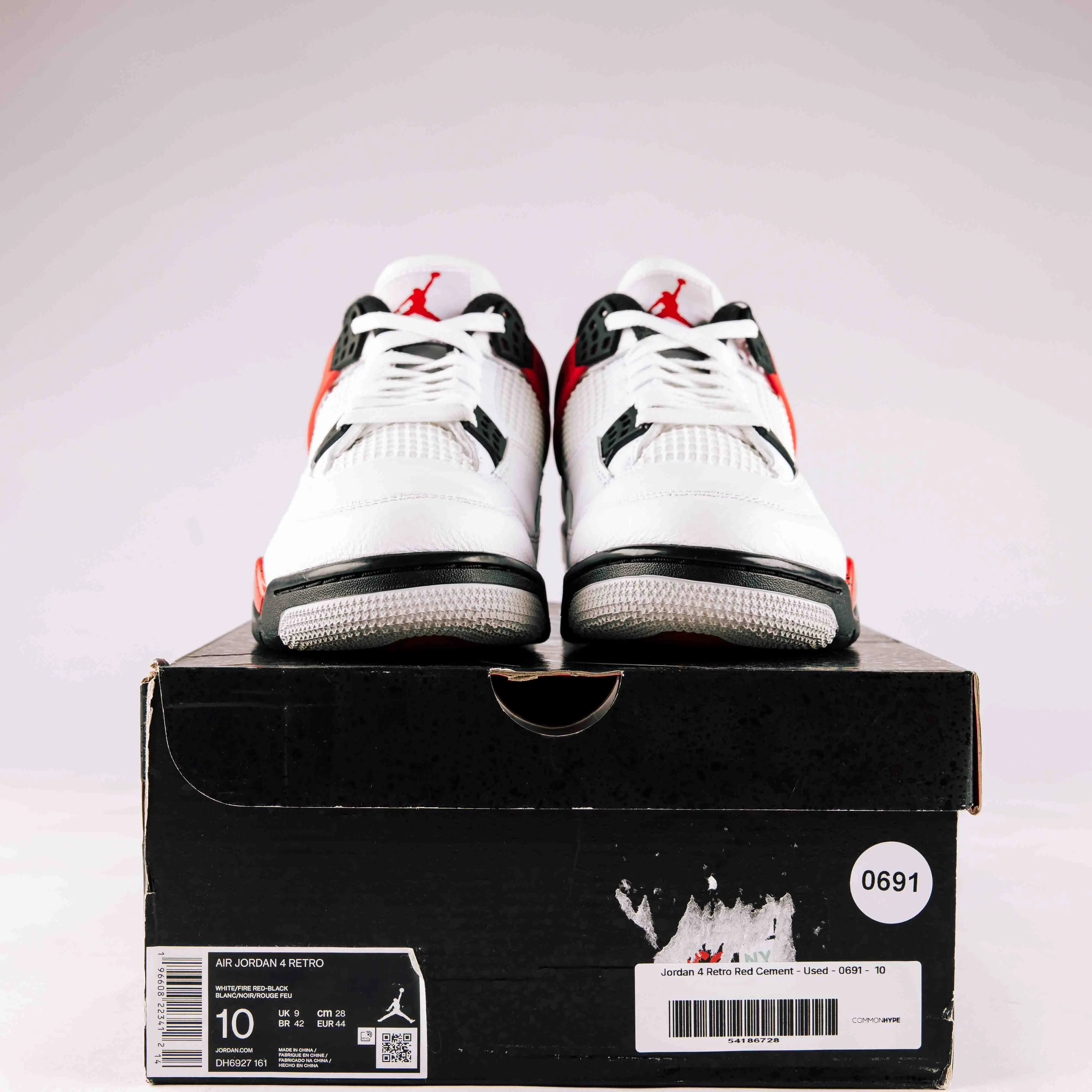 Jordan 4 Retro Red Cement - Used - 0691