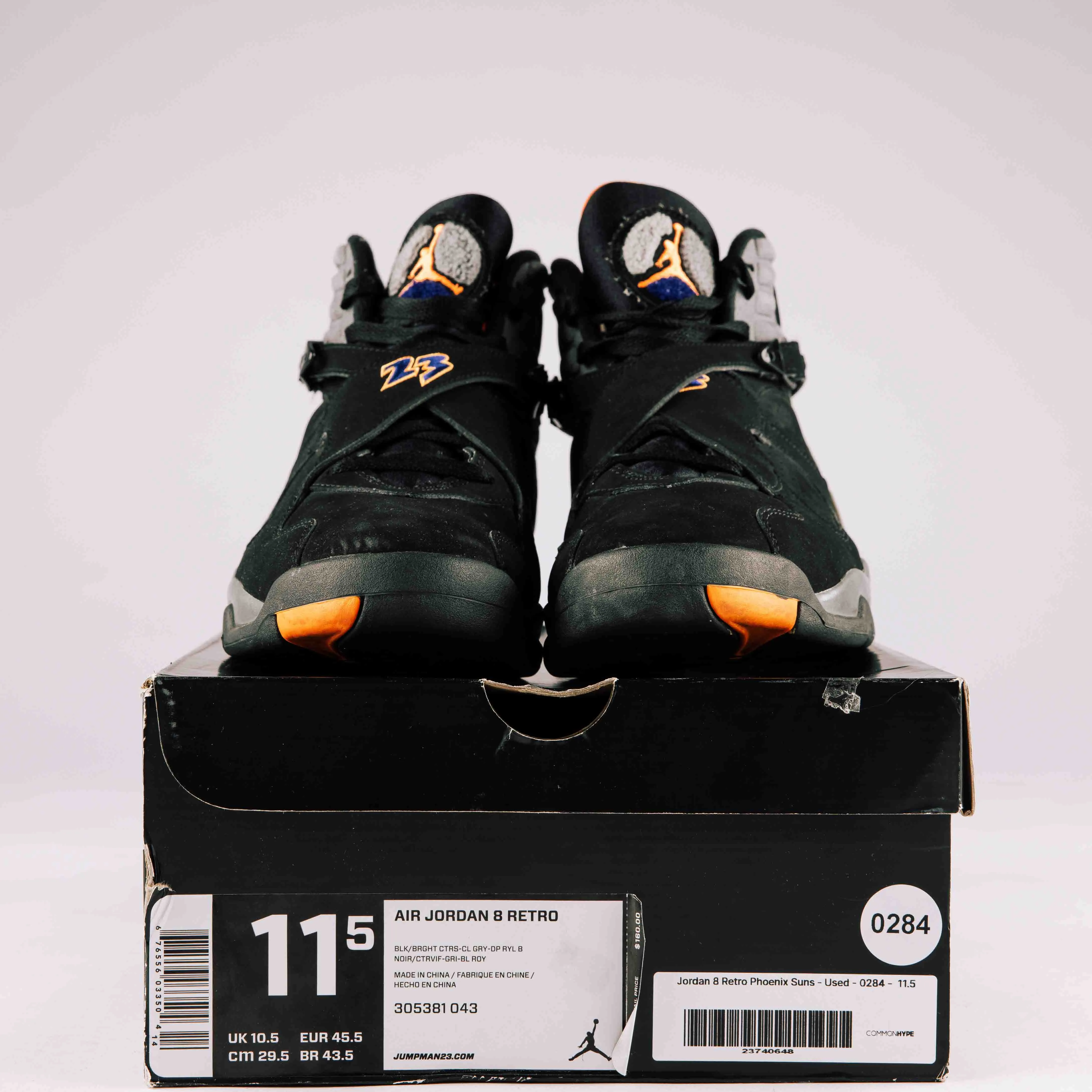Jordan 8 Retro Phoenix Suns - Used - 0284