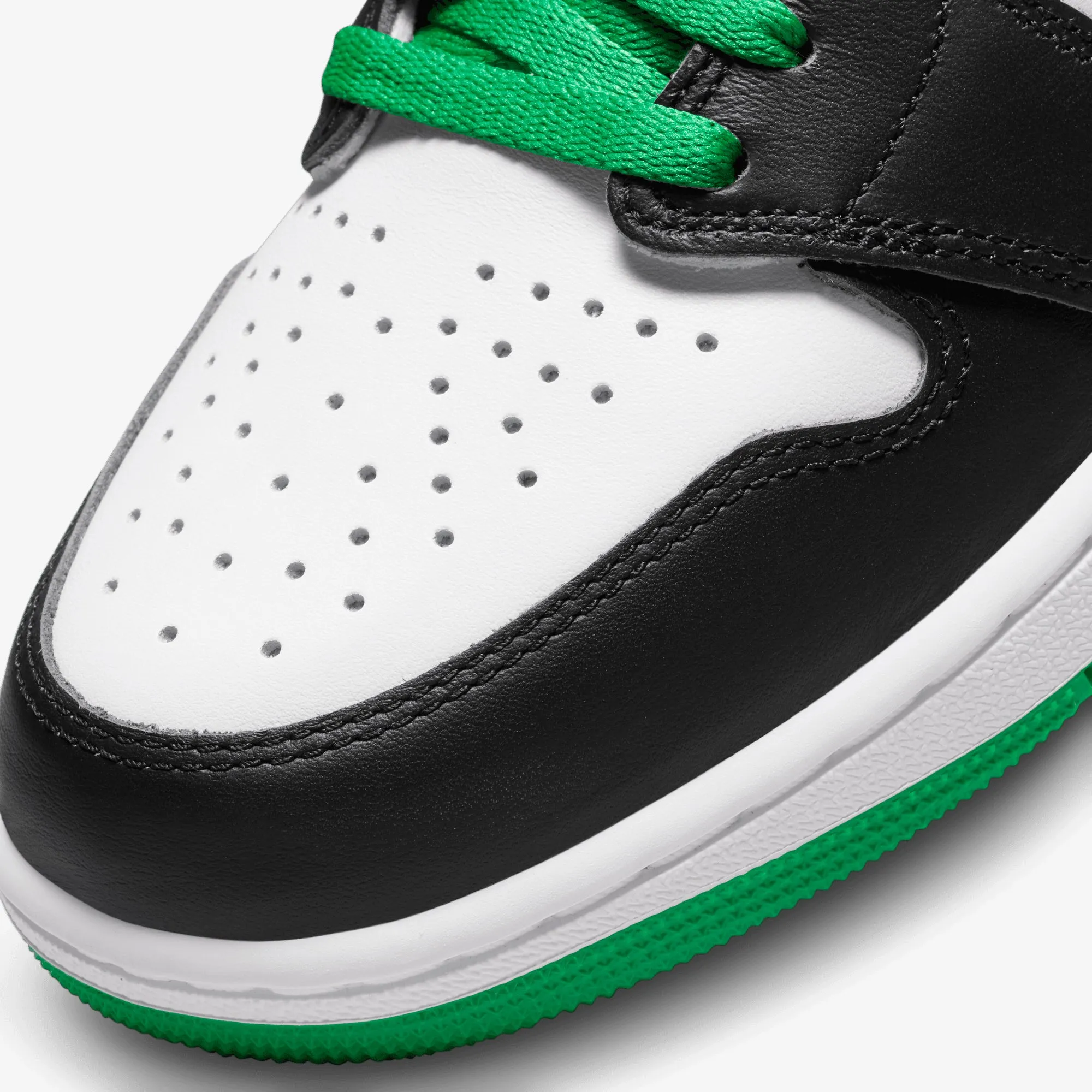Jordan | AIR JORDAN 1 RETRO HIGH OG  { BLACK/LUCKY GREEN-WHITE