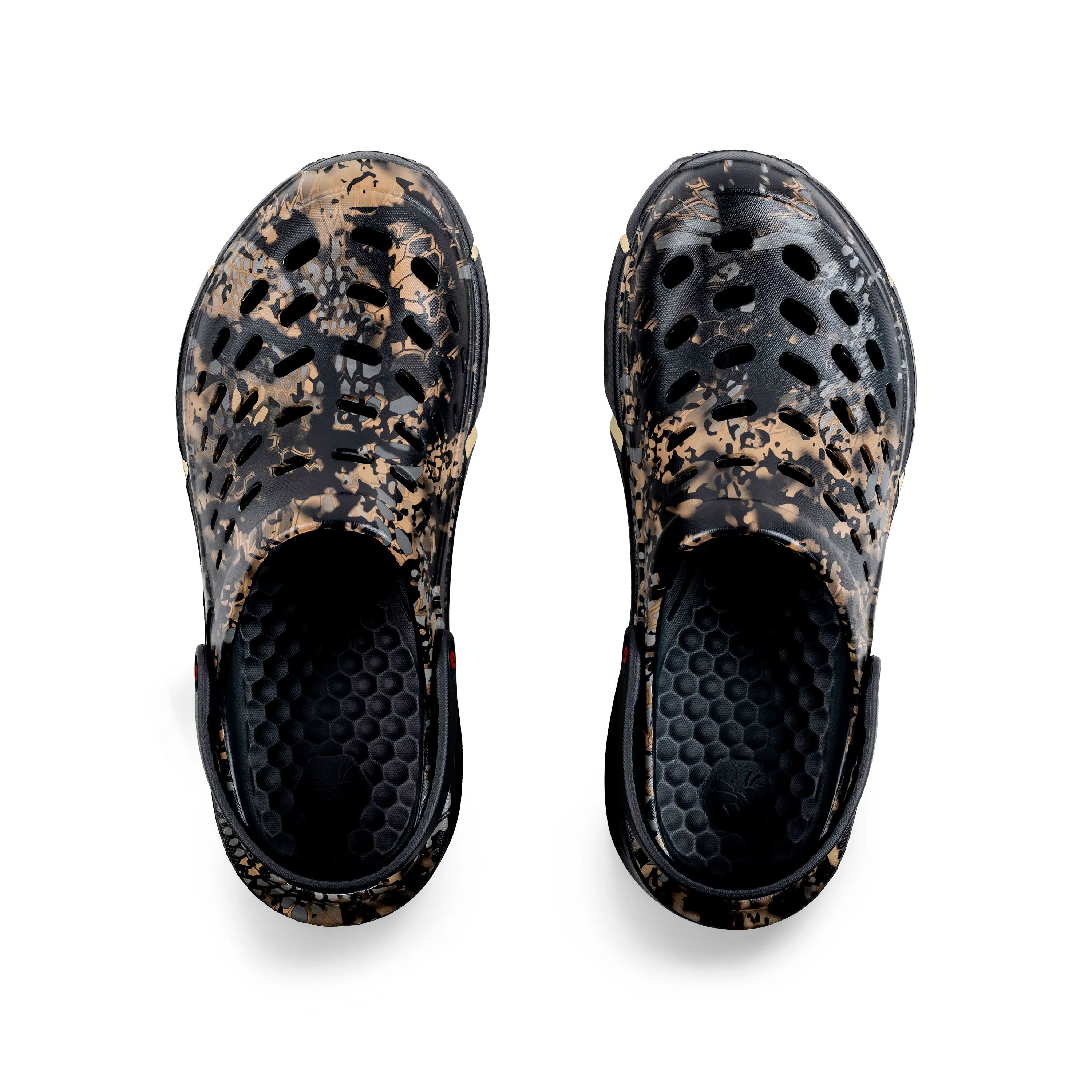 Joybees Mens Trekking Clog Graphic Kryptek Nox Black