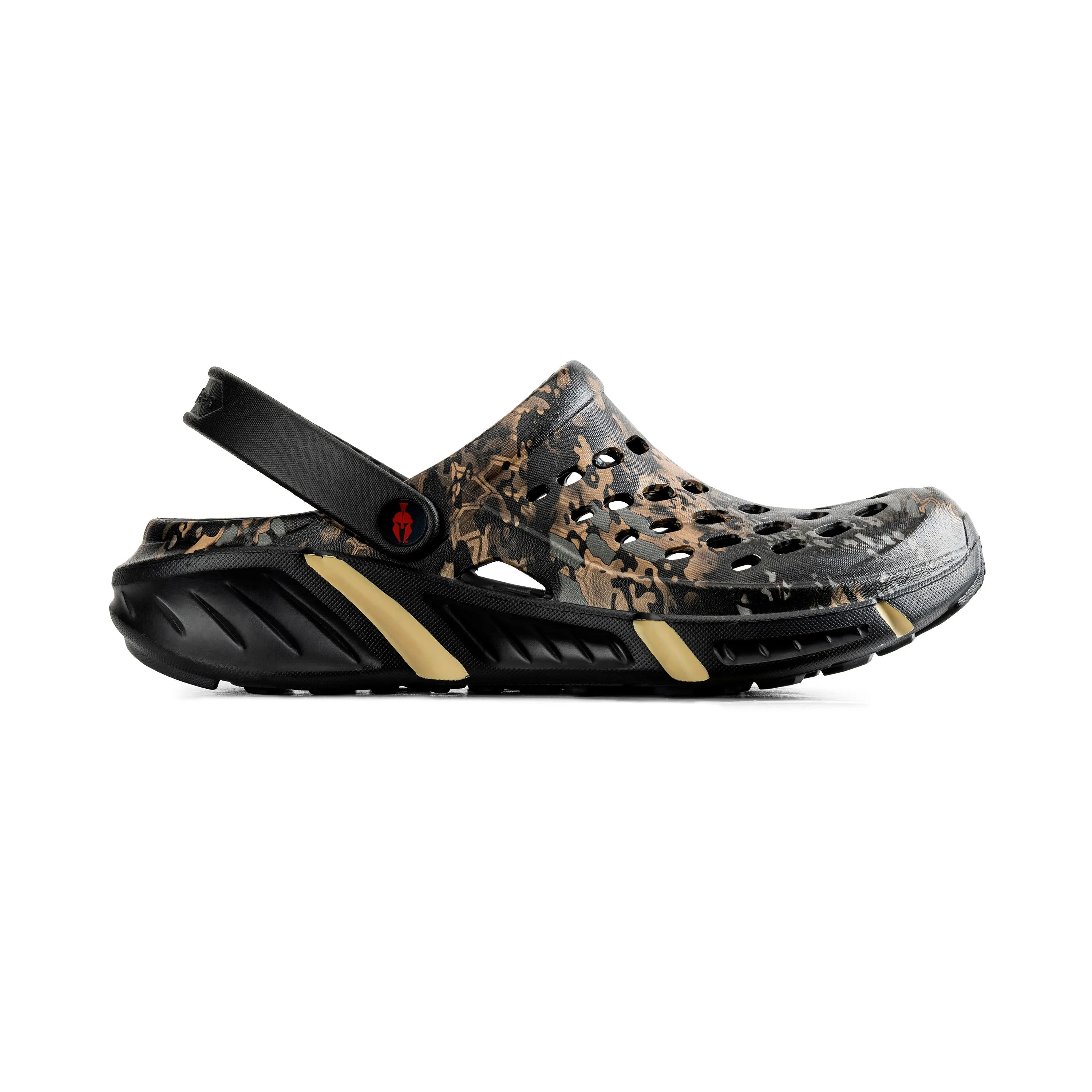 Joybees Mens Trekking Clog Graphic Kryptek Nox Black