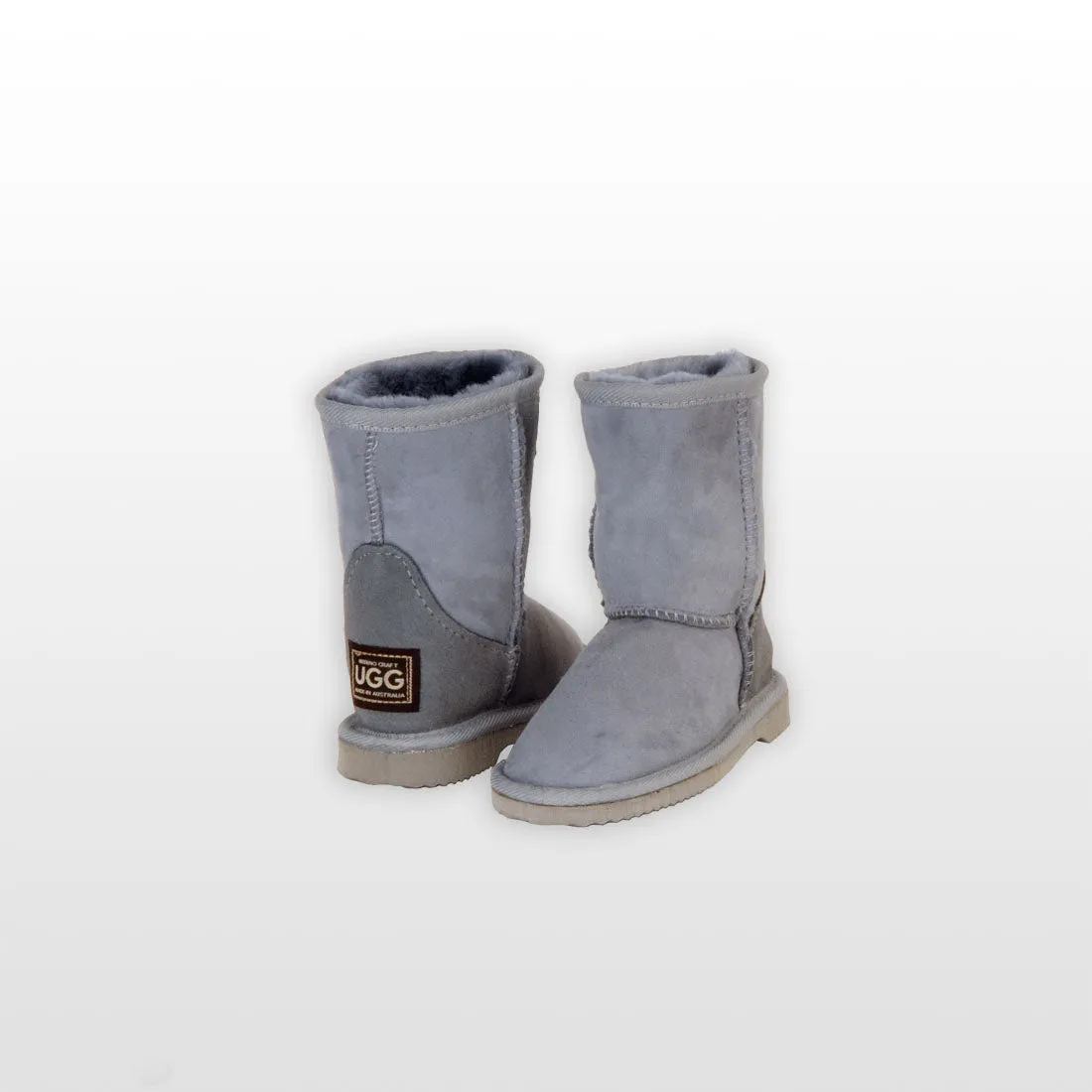Kids Classic Ugg Boots - Grey