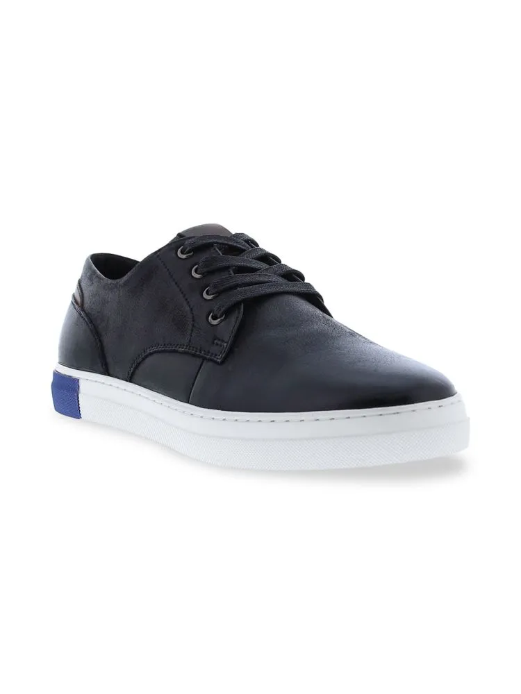 Kolby English Laundry leather sneakers, navy blue