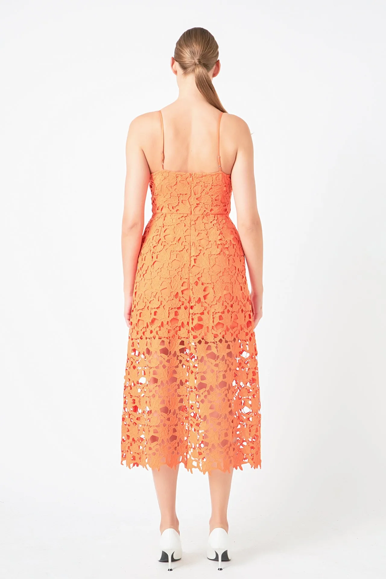 Lace Midi Dress