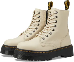 Lace-up boots Jadon III Dr. Martens, Parchment Beige
