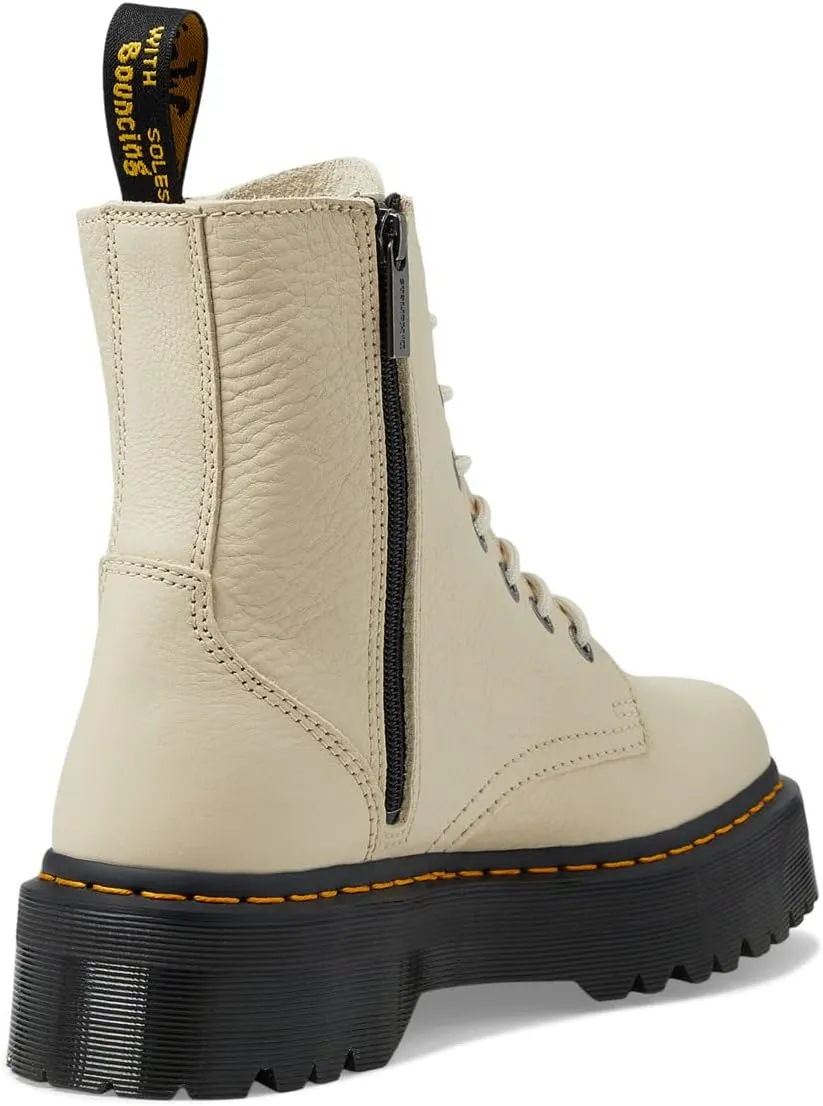 Lace-up boots Jadon III Dr. Martens, Parchment Beige