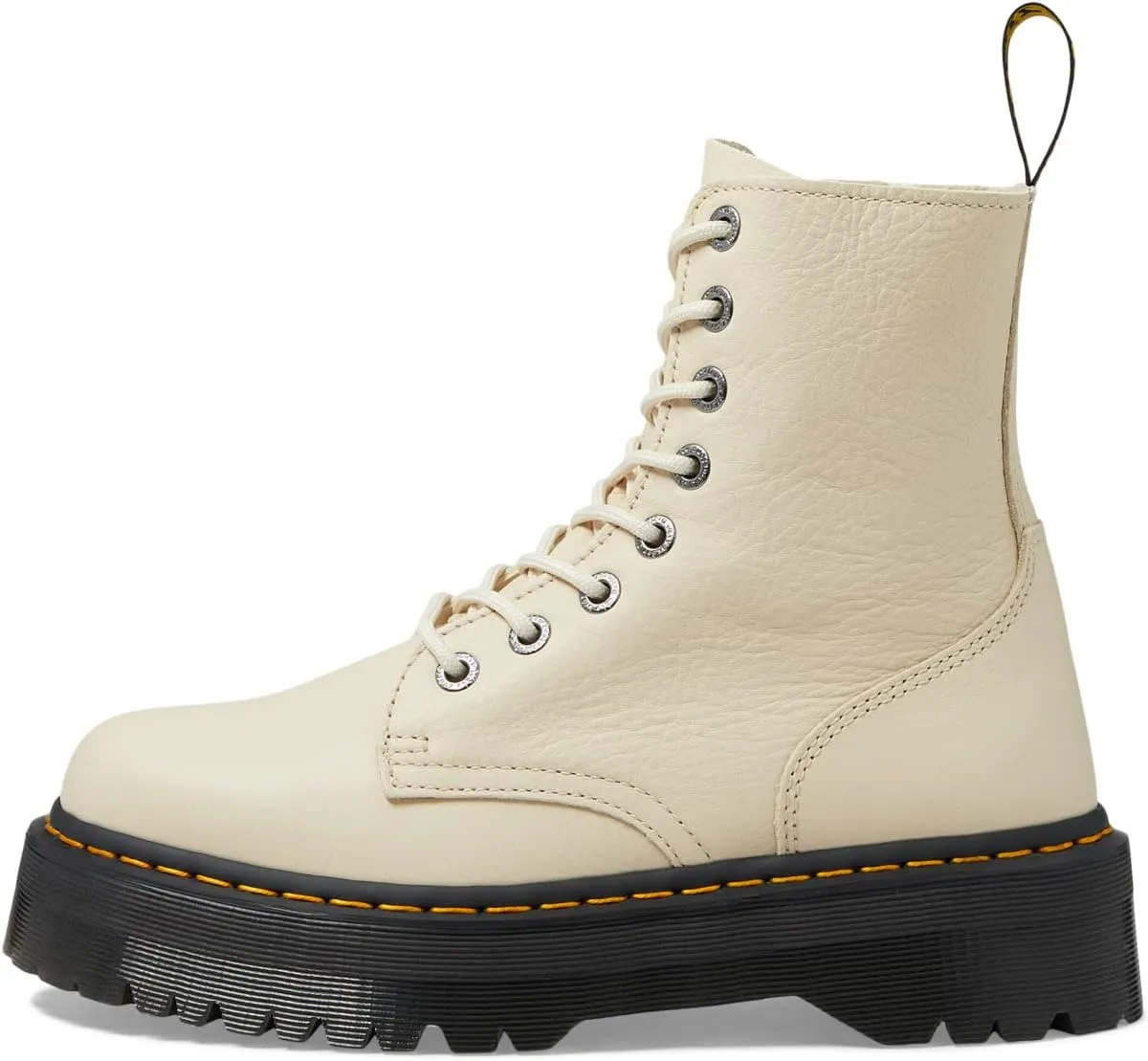 Lace-up boots Jadon III Dr. Martens, Parchment Beige