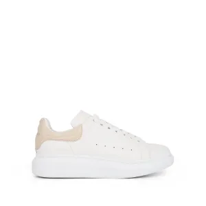 Larry Oversized Sneaker in White/Oyster