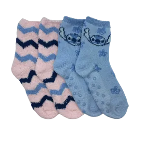 Lilo and Stitch 2-Pack Fuzzy Socks