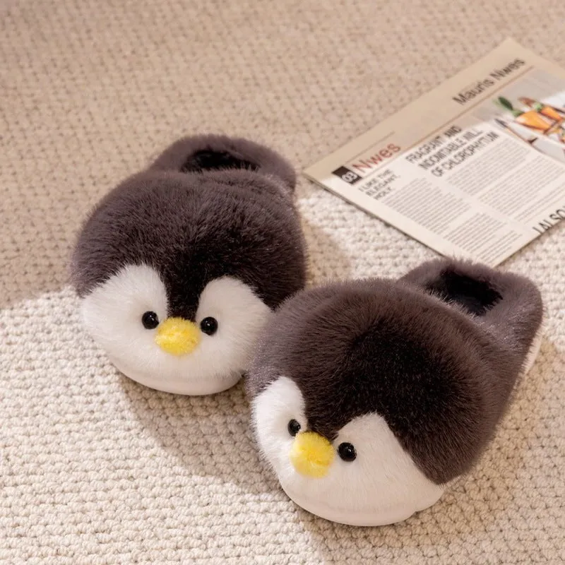 LovelyRLovely Cute Penguin Plush Slippers