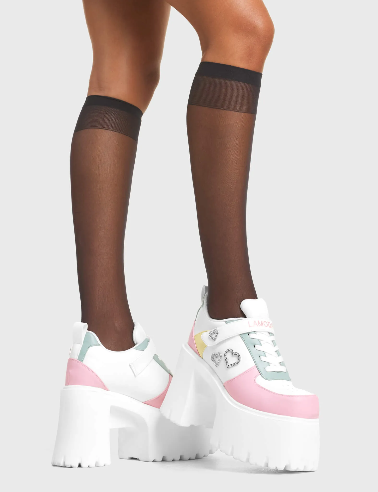 Lovey Dovey Chunky Platform Sneakers