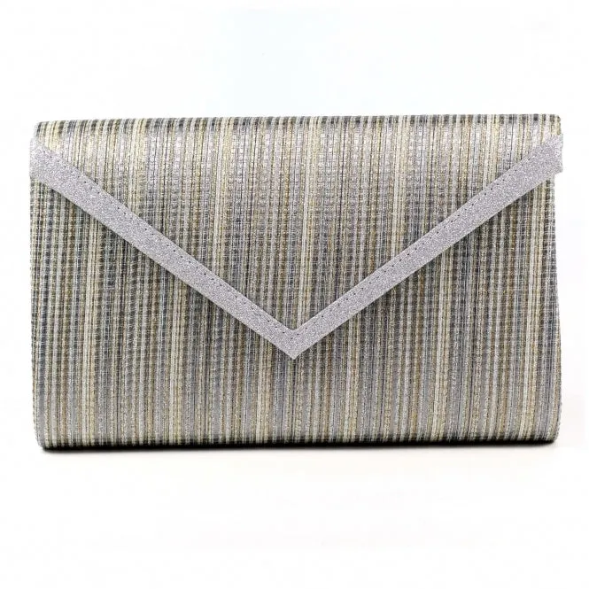 Lunar Natalia clutch silver