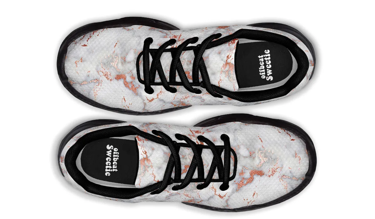 Marble Blush Chunky Sneakers