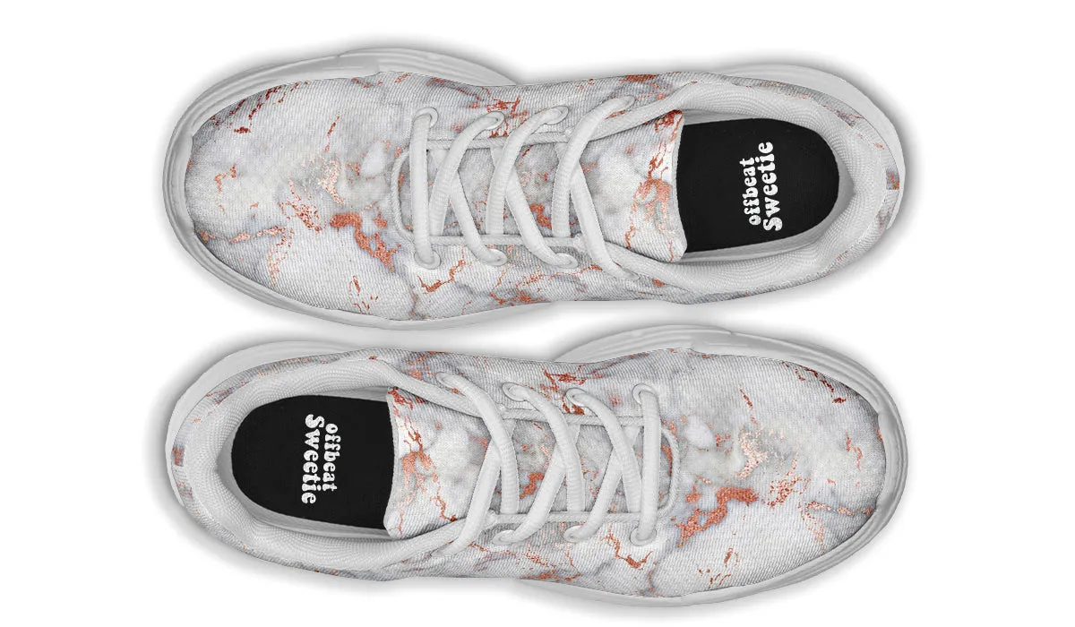 Marble Blush Chunky Sneakers