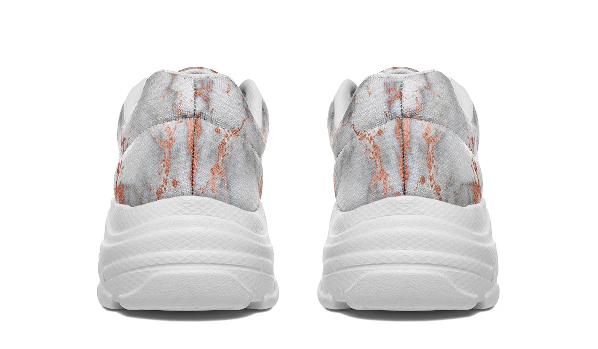 Marble Blush Chunky Sneakers