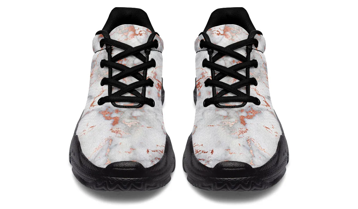 Marble Blush Chunky Sneakers