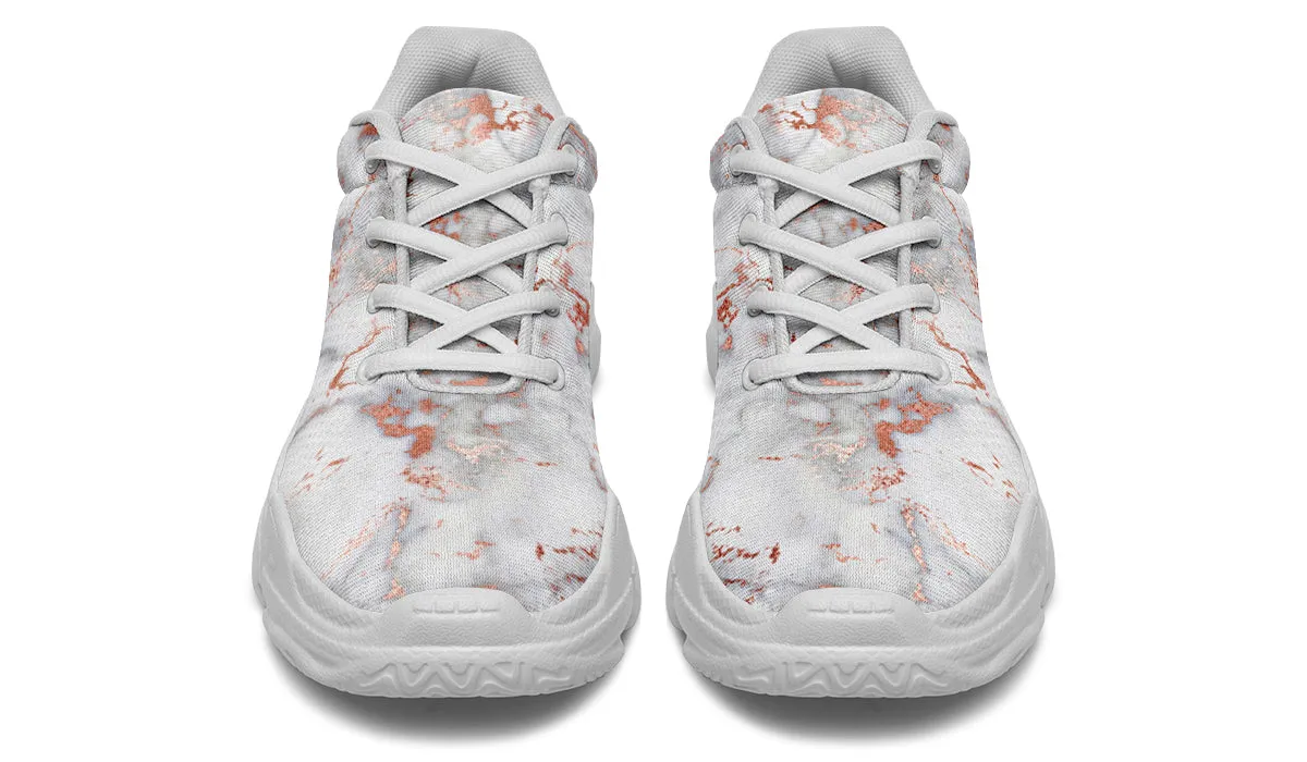 Marble Blush Chunky Sneakers