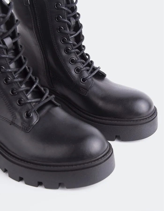 Marstrup Black Leather