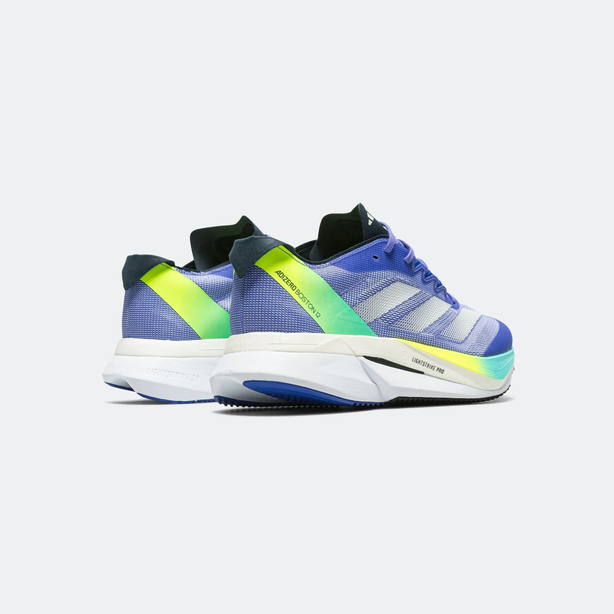 Mens Adizero Boston 12 - Cobalt Blue/Zero Metallic-Lucid Blue
