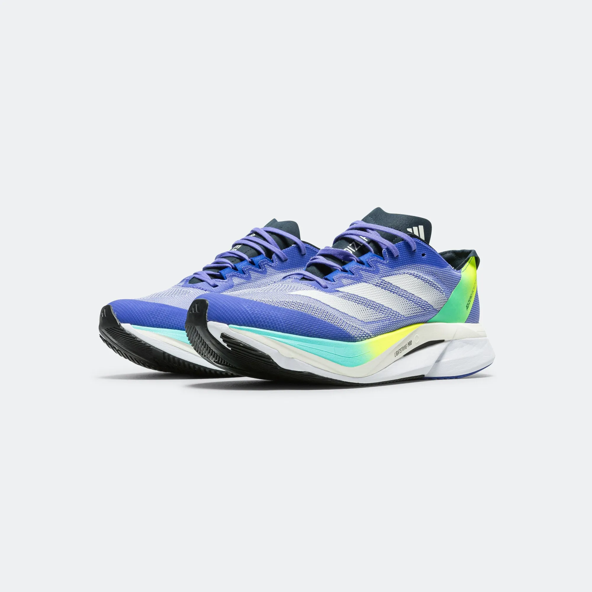 Mens Adizero Boston 12 - Cobalt Blue/Zero Metallic-Lucid Blue