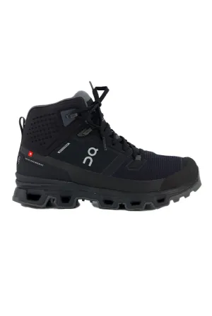 Men's On Running Cloudrock Waterproof 2 Black Eclipse Boots