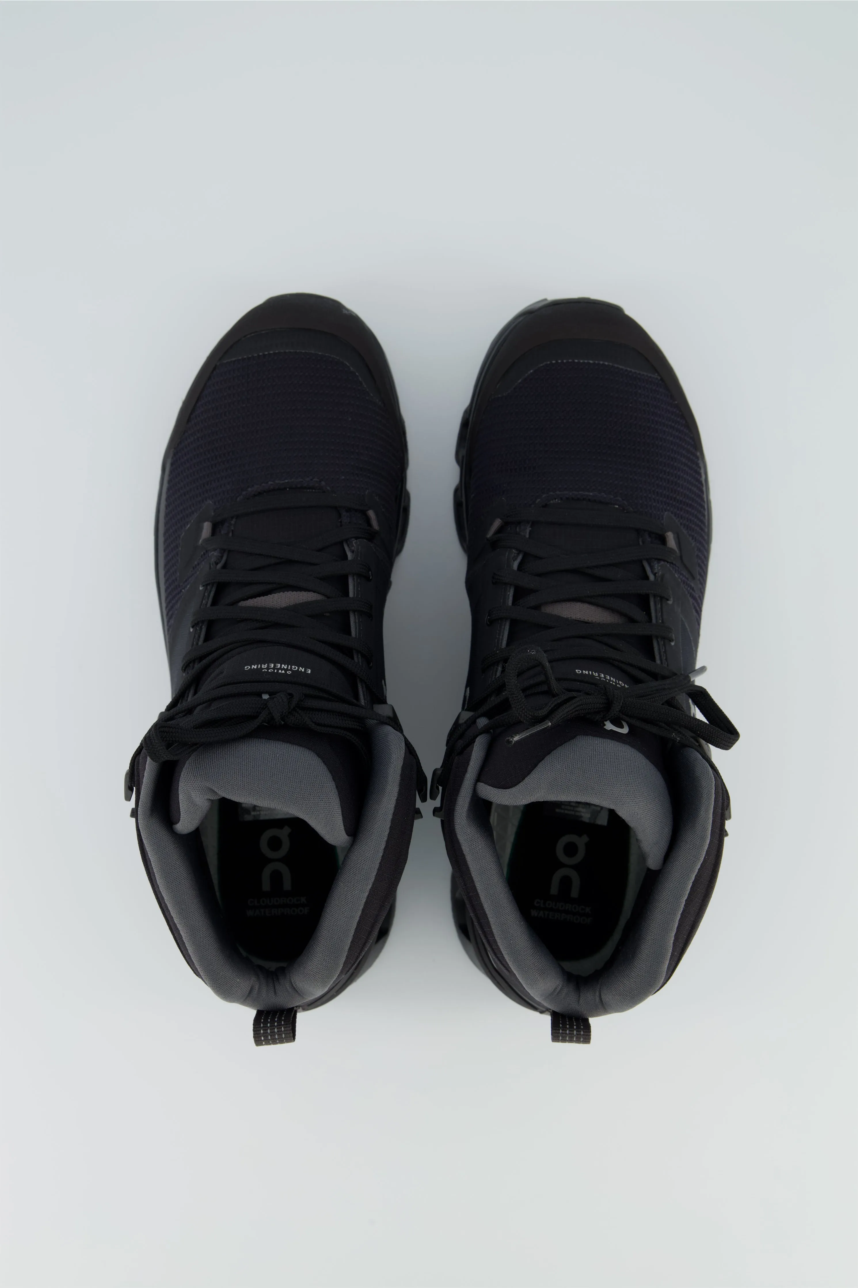Men's On Running Cloudrock Waterproof 2 Black Eclipse Boots