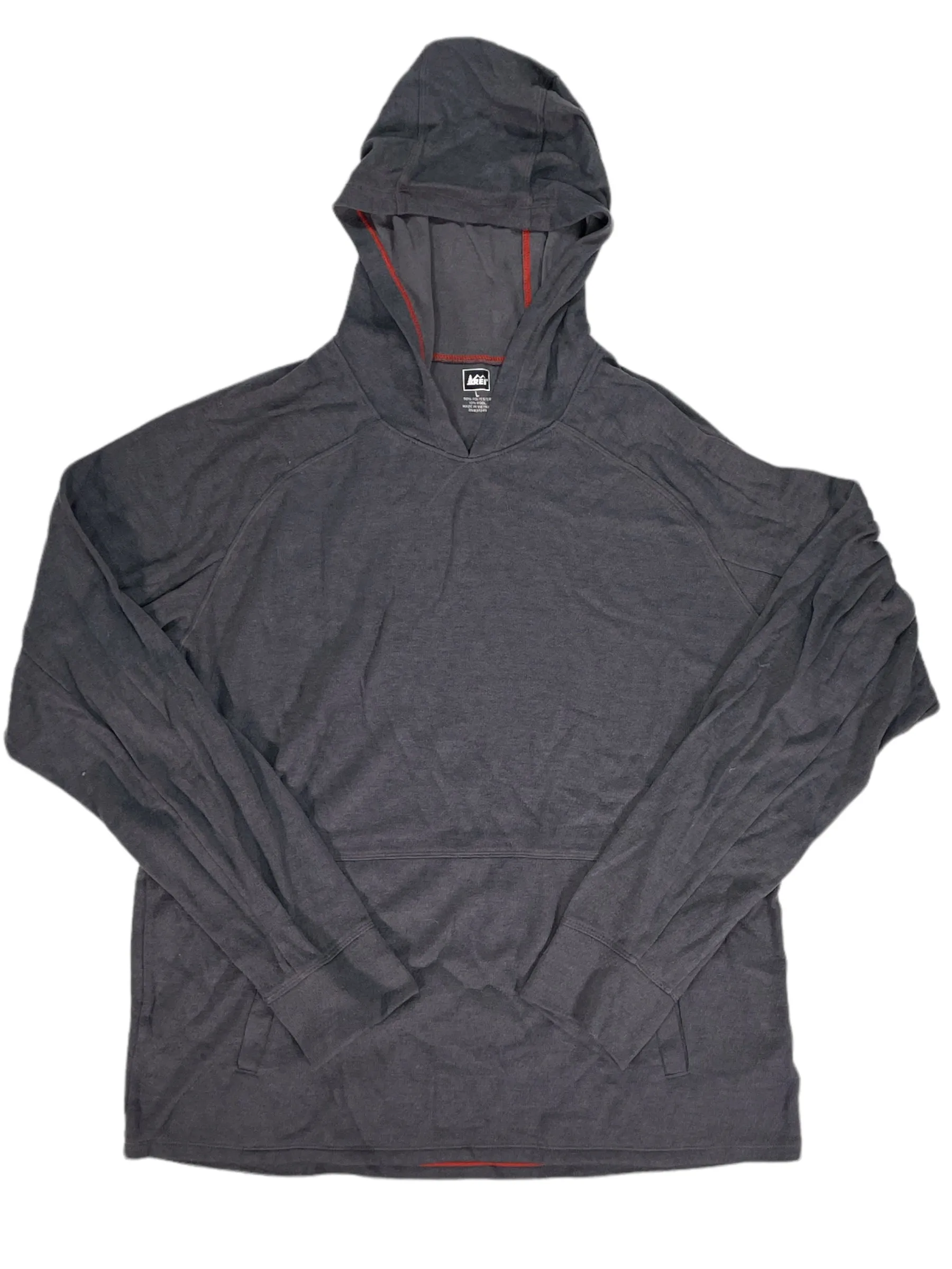 Mens Wool Hooded Baselayer Top