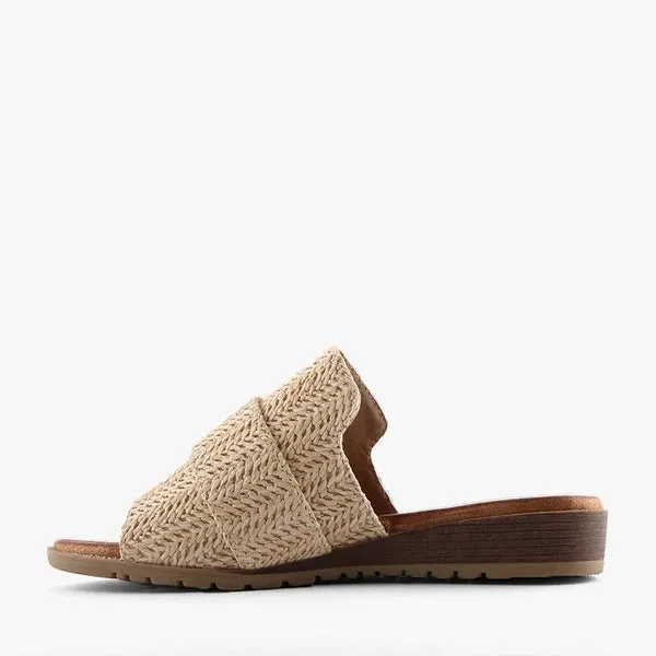 Mivari Raffia Slide