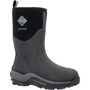 Muck Arctic Grip Men’s Sport Mid Boots Asm000a In Black